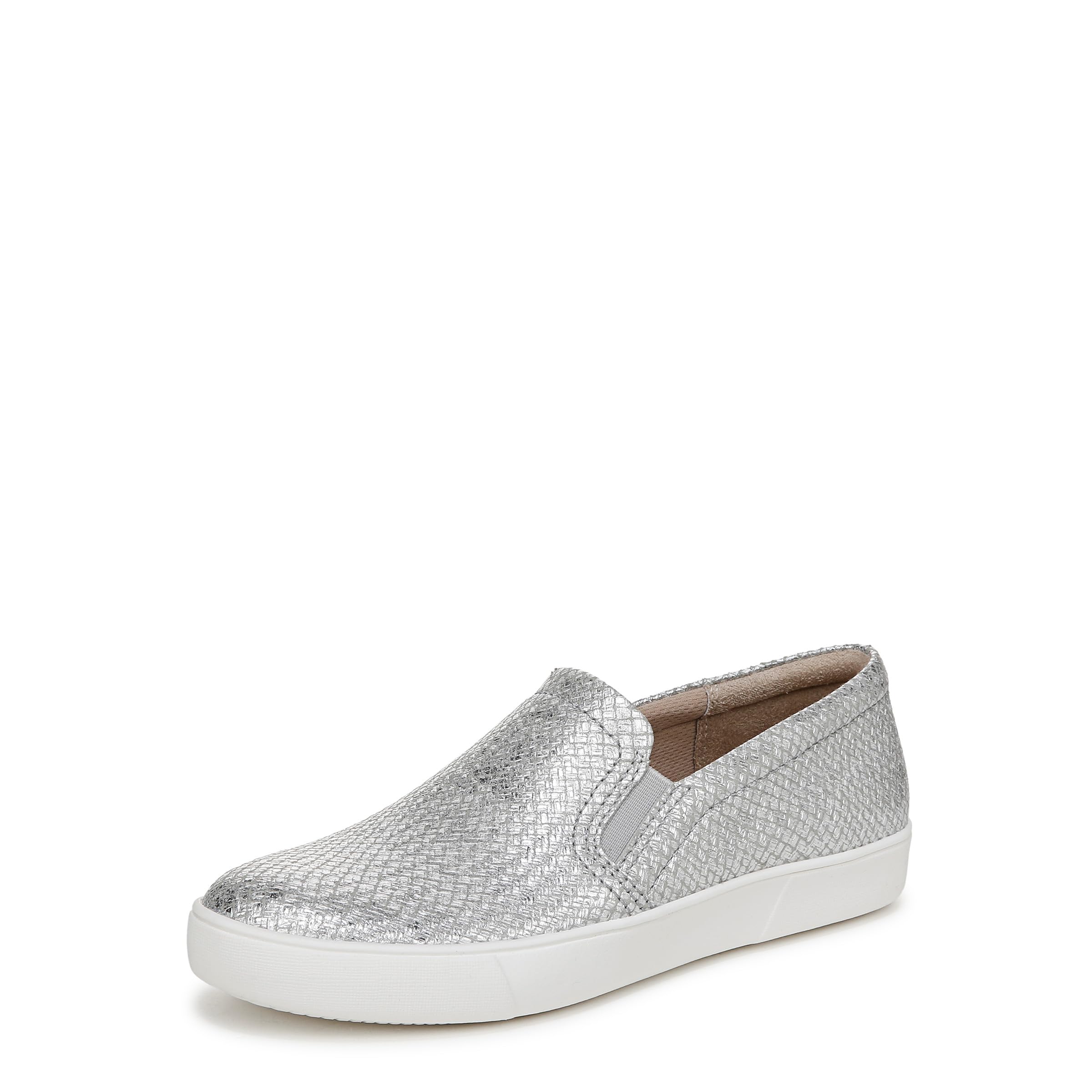 Naturalizer Womens Marianne Sneaker Urban Mist Grey Leather 7 W