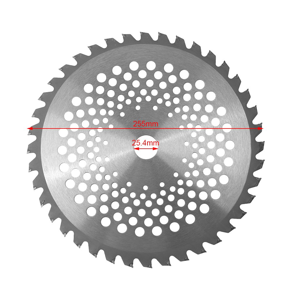 Brush Cutter Blade Strimmer Metal Disc 254mm 25.4mm Bore Petrol 40