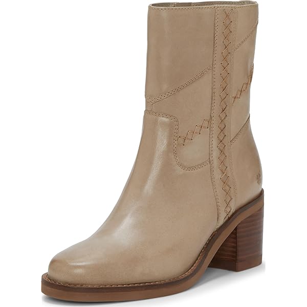 Lucky Brand Zeshia Botín De Tobillo Para Mujer, Café (Latte), 10