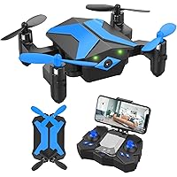 Drone with Camera Drones for Kids Beginners, RC Quadcopter with App FPV Video, Voice Control, Altitude Hold, Headless…