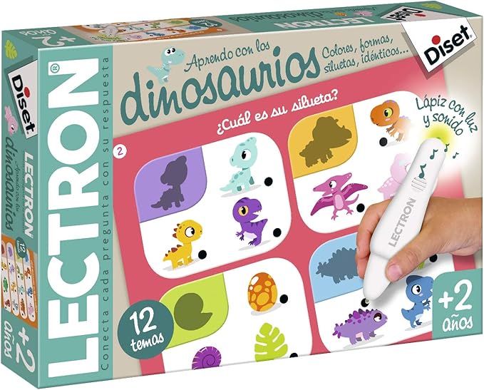 Diset Lectron L piz Los Dinosaurios Juego Educativo A Partir De 2 