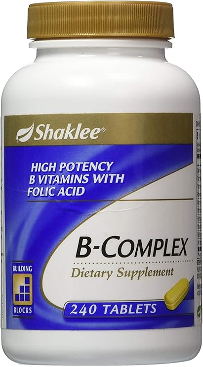 Amazon Com Shaklee B Complex 240 Tablets Health Personal Care