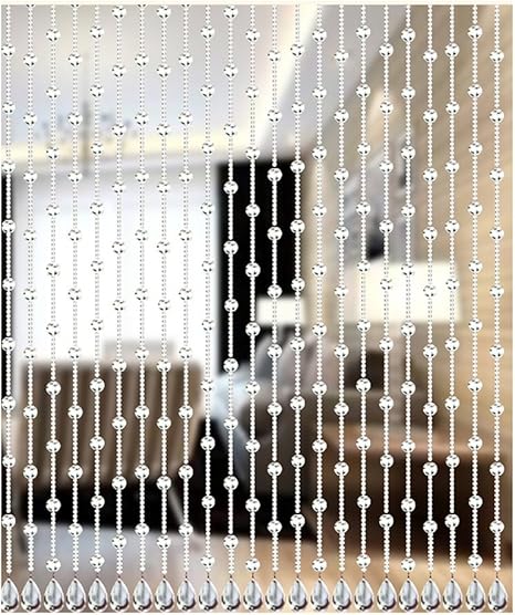 Amazon Co Jp Wufeng Curtains ビーズカーテン カットオフ 玄関 風水 吊り下げカーテン 寝室 屋内 9色 72サイズ 80x180cm Roots ホーム キッチン
