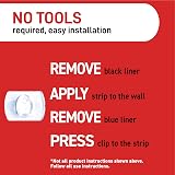 Command Clear Decorating Clips Value Pack 60 Clips 68 Strips Damage Free view 9