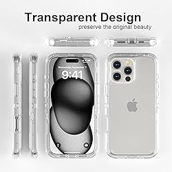 Follaroma for iPhone 16 Pro Max Case, Heavy Duty