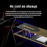 Transcend MTE250S 4TB NVMe PCIe Gen4 x4 SSD 7500MB/s Read DRAM Cache TS4TMTE250S view 6
