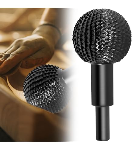 Sphere Rotary Burr, Carbon Steel Ball Grinding Head Power Carving