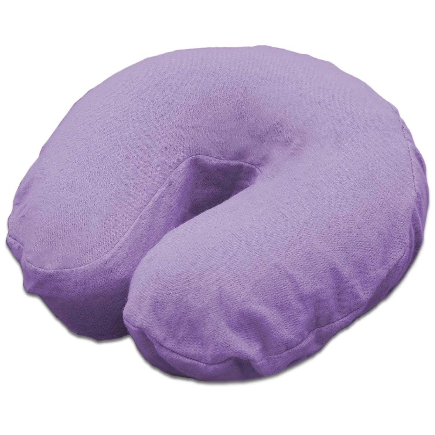 Photo 1 of 10 Pack Body Linen Comfort Flannel Face Rest Covers for Massage Tables - Soft, Durable and Light 100% Cotton Flannel Face Cradle Covers (Dahlia Purple)