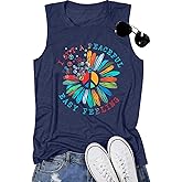 Mountain Sunrise Tank Tops Women Hiking Mountain Sleeveless T Shirt Tees Camping Vest Muscle Shirt