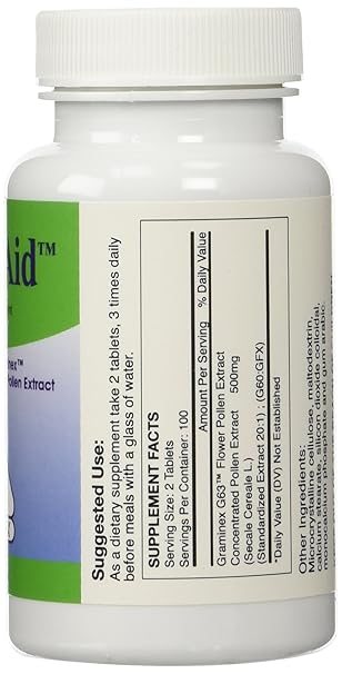Buy Pollenaid Flower Pollen Extract By Graminex 200 Tablets