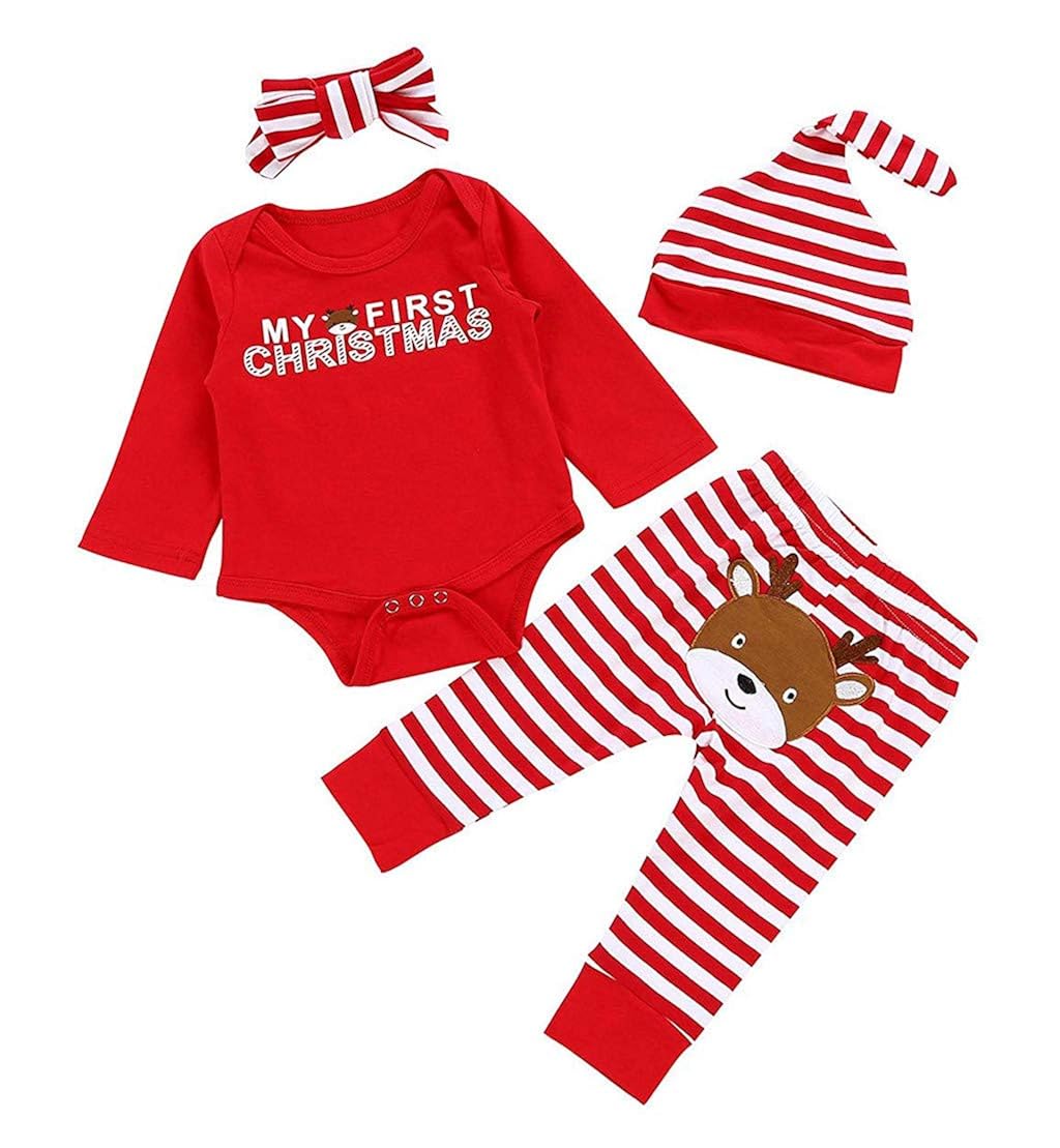Vetement Bebe Noel 0 3 6 9 12 18 24 Mois Body A Mon Premier Pantalons A Cerf Elyseeseny Tenue Noel Bebe Fille Garcon 0 1 2 An Bodys Et Combinaisons Bebe Garcon 0 24m Miedu Ai