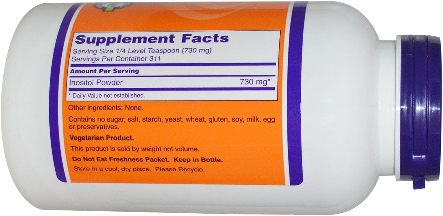 Inositol Powder, 8 oz (227 g) - Now Foods - UK Seller - Image 3