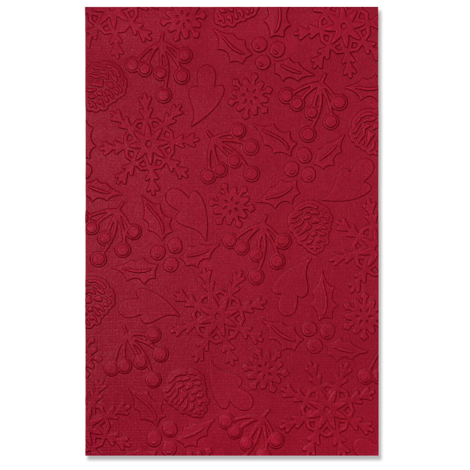 Sizzix Multi-Level Textured Impressions Embossing Folder Winter Pattern by Jennifer Ogborn | 665972 | Chapter 3 2022