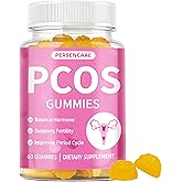 VAEYAE PCOS Multivitamin Gummies for Women Hormone Balance, Inositol Vitamins for Healthy Menstrual Cycle, Menopause and Mood Support, Fertility & Ovulation Reproductive Health Gummy 60 Count
