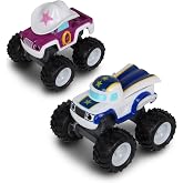Blaze and The Monster Machines (Free-Wheel) 2PK Darington &amp; Starla