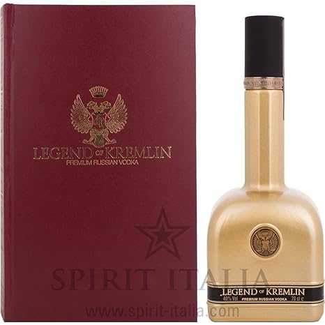 Legend of Kremlin Russian Vodka de Luxe Gold Limited Edition GB 40,00% 0.7 l.