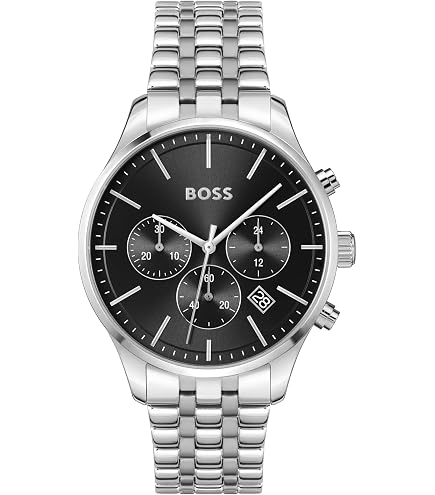 Amazon.com: BOSS Men's Quartz Chronograph Watch, Multi Dial