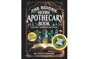 The Hidden Home Apothecary Book: Rediscovering 250+ Recipes for Herbal Teas, Tinctures, and Natural Wellness Remedies