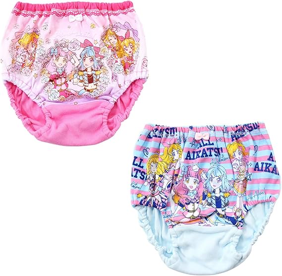 Amazon Co Jp アイカツ オールアイカツ カラーショーツ 2枚組 B 110cm アソート 服 ファッション小物