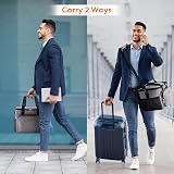 Lifewit Lunch Bag 24L Insulated Cooler Grey 40 Can Adult Portable view 4