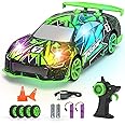 FLYNOVA 4WD RC Drift Car,Light Up Racing Toys for Kids Age 6 7 8 9 10-12,14 KM/H High Speed Vehicle,Easter Thanksgiving Christmas Birthday Fun Gifts for Boys Girls Teens