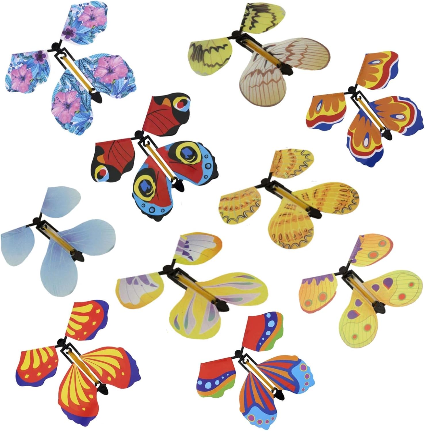 wind up butterfly card