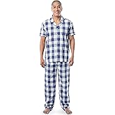 Fruit of the Loom mens Extra Soft Woven Poplin Pajama Sleep Set
