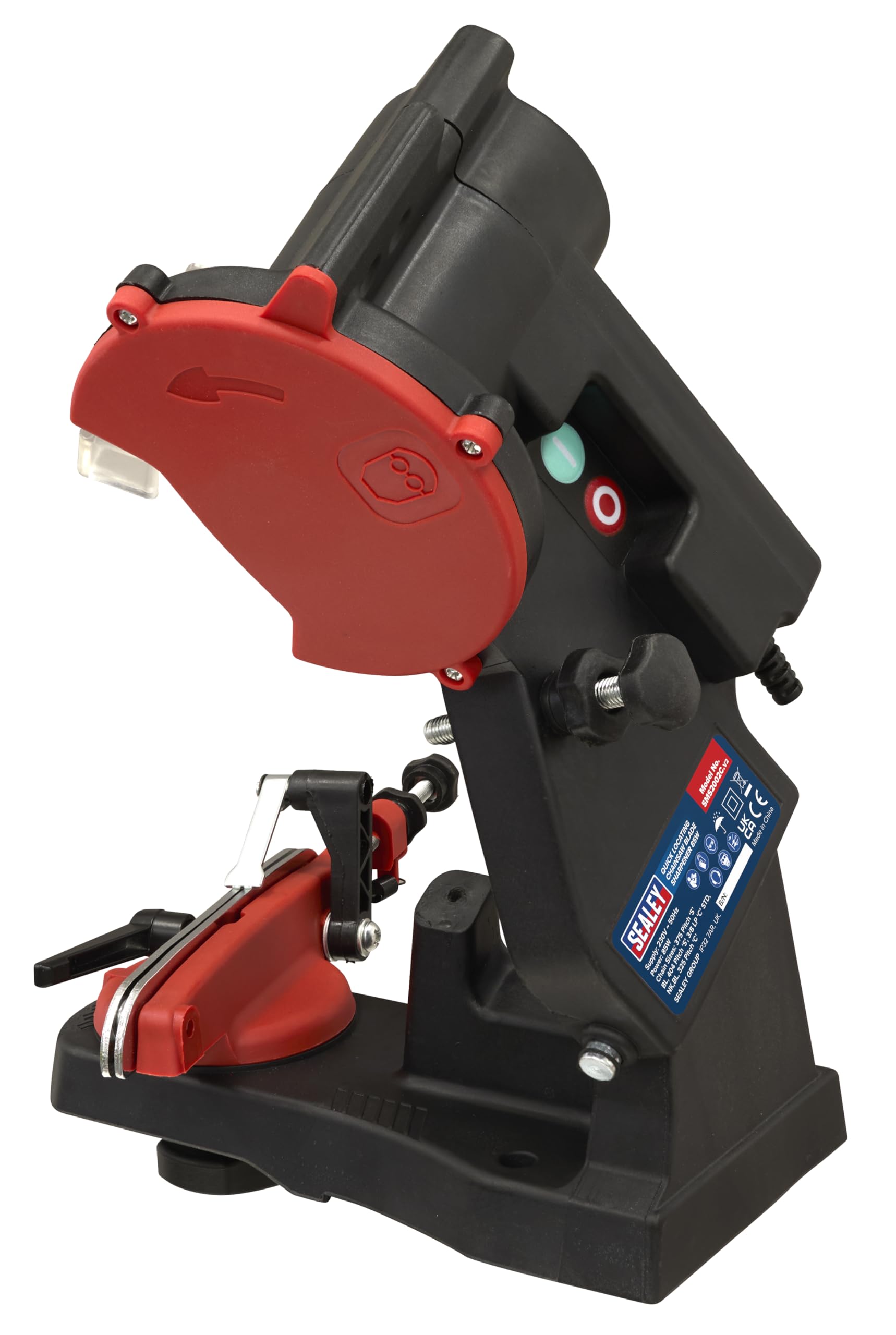 Sealey Sms2002C Chainsaw Blade Sharpener - Quick Locating 85W