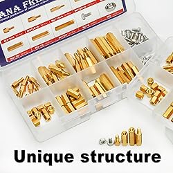 M3 Hex Male Female Brass Spacers Standoffs Screws
