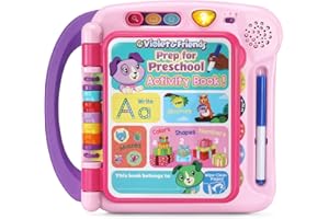 LeapFrog Violet and Friends Prep for Preschool Activity Book, Pink