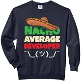 Funny Software Developer Pun Joke Programmer Apparel Coder Comfort Colors Adult Sweatshirt