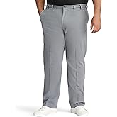 Izod Mens Big and Tall Performance Stretch Flat Front Pant