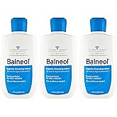 Balneol Cleansing Lotion, Cleans, Soothes & Moisturizes, Relieves Anal & Vaginal Irritation & Itching, Non-Greasy, Safe for Pregnancy, Post-Partum, Diarrhea & Hemorrhoids, 3oz, Pack of 3
