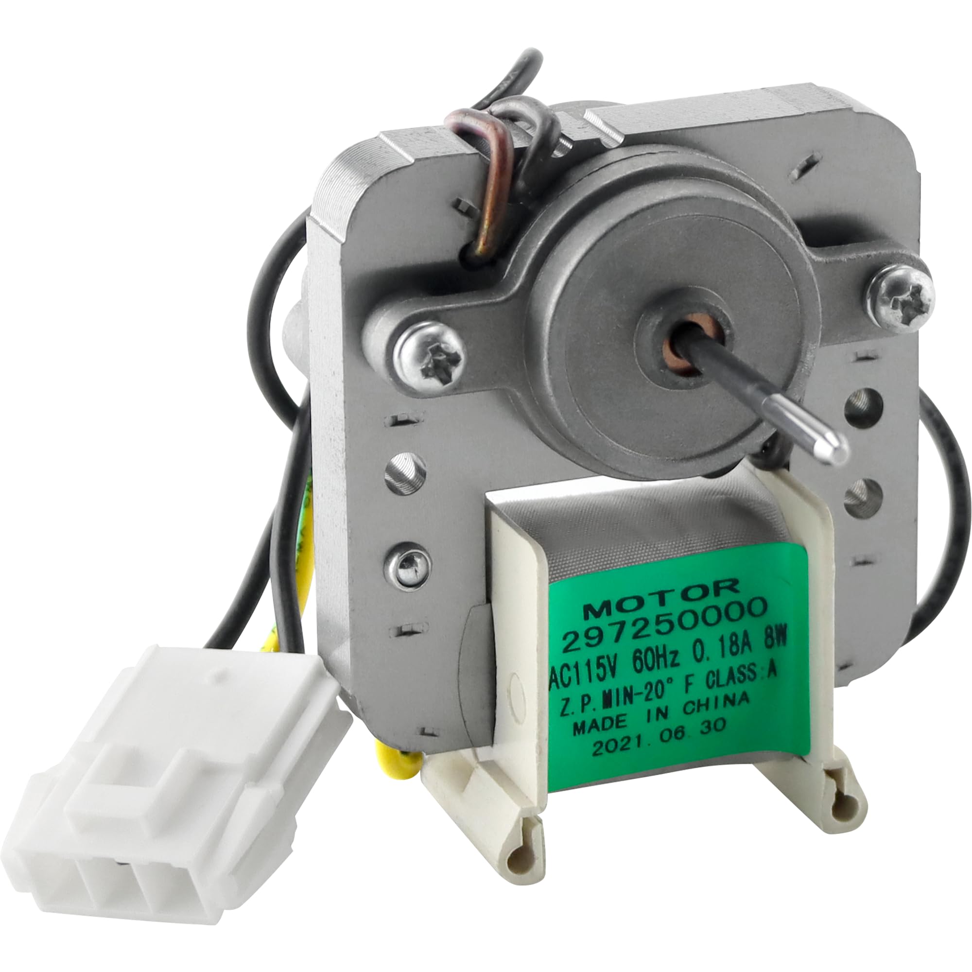 Photo 1 of 297250000 297309000 Refrigerator Evaporator Fan Motor with Wire Harness Compatible with Frigi-daire Refrigerators Replaces 216914200 216934100 7216914200 5304442624 by TOMOON