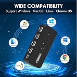 DGODRT USB Switch 4x4 Port Selector 4 Computer Share Keyboard Mouse Printer view 6