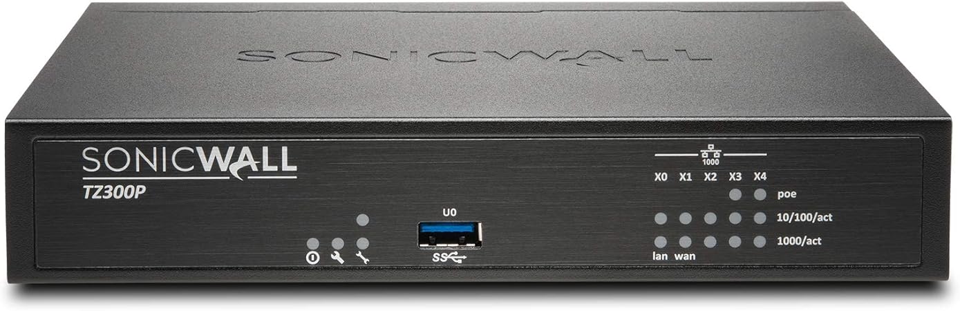 Amazon.com: SonicWall TZ300 Network Security Appliance (PoE) 01-SSC