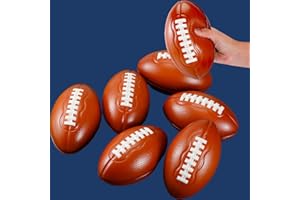 CIGOCIVI 6.7'' Foam Footballs Toys for Boys 6-15 Years Kids, Football Party Favors Chirstmas Xmas Birthday Gifts, Cool Boy Toys