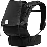 Stokke Limas Carrier Flex, Black (OCS) - Full-Buckle Baby Carrier - Three Carrying Options - Safe for Babies from 1 Month/8.8 lbs to 44.1 lbs