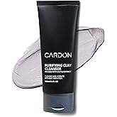 Cardon Men's Deep Pore Cleaning Clay Face Wash, 4x Better Than Charcoal, Oily, Acne-Prone Skin | Korean Premium Skin Care | Remove Face Oil & Dirt, (1 CT)