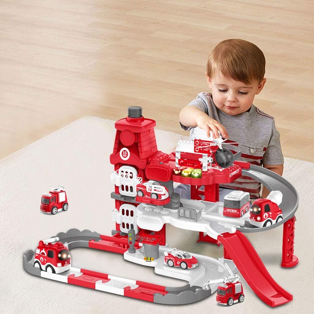 toddler car track set