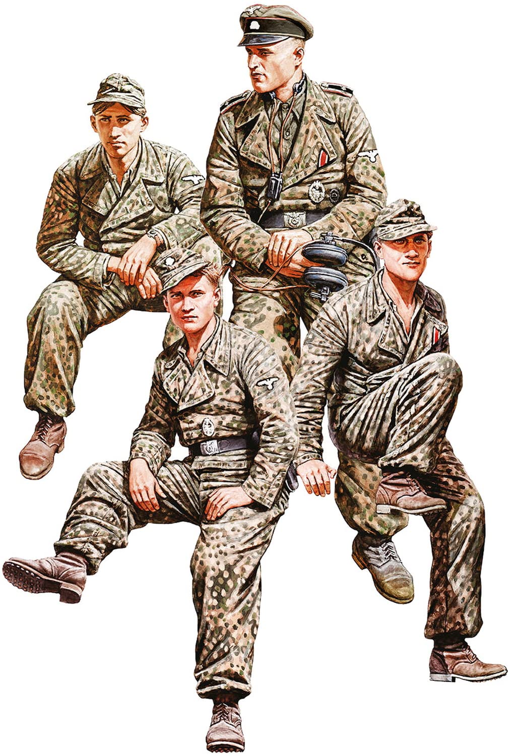 Miniart 1:35 - Panzer Crew, France 1944