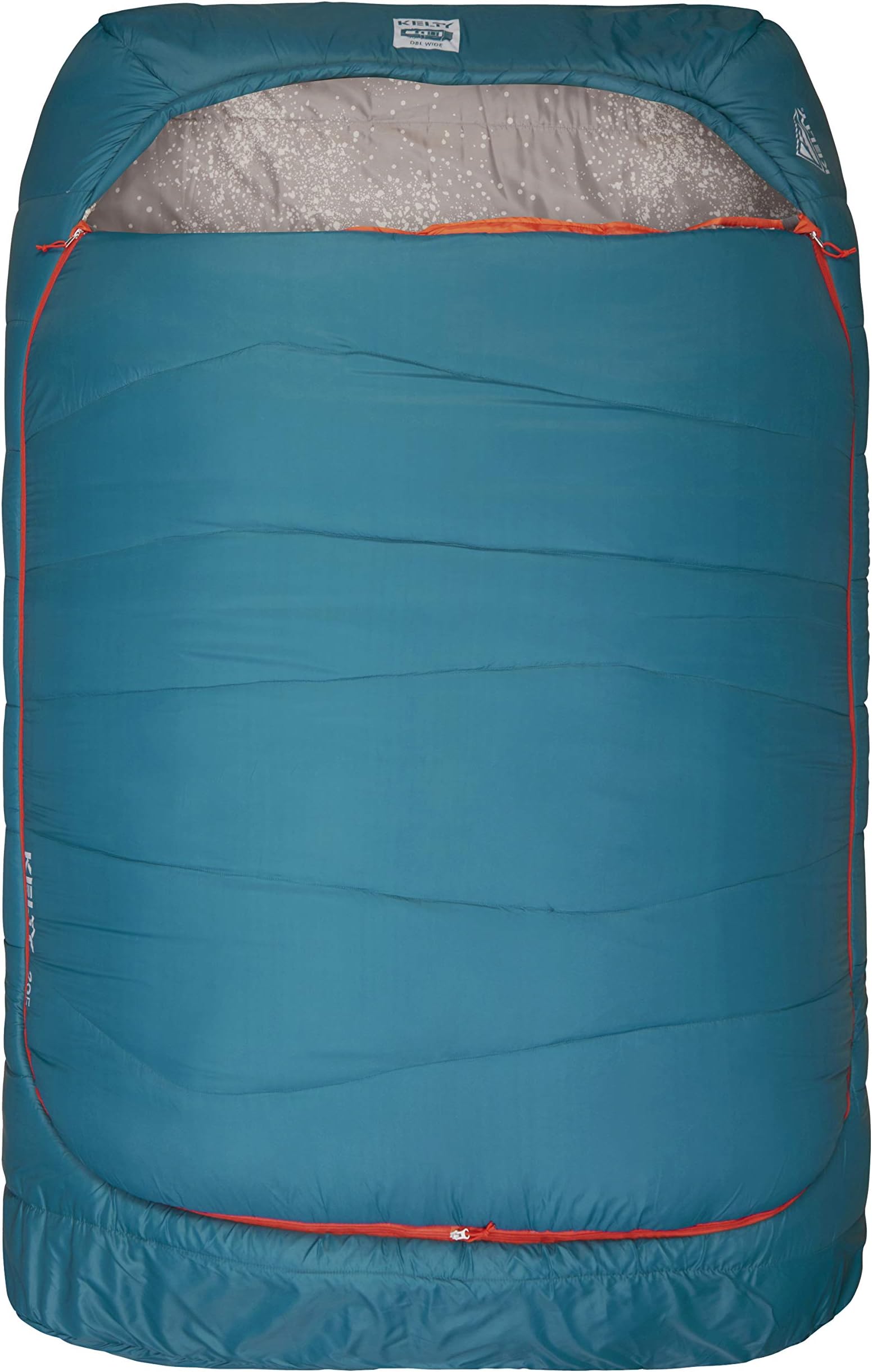 Kelty Tru.Comfort Doublewide 20 Degree Sleeping Bag – Two Person Synthetic Camping Sleeping Bag for Couples & Family Camping – Stuff Sack Included
