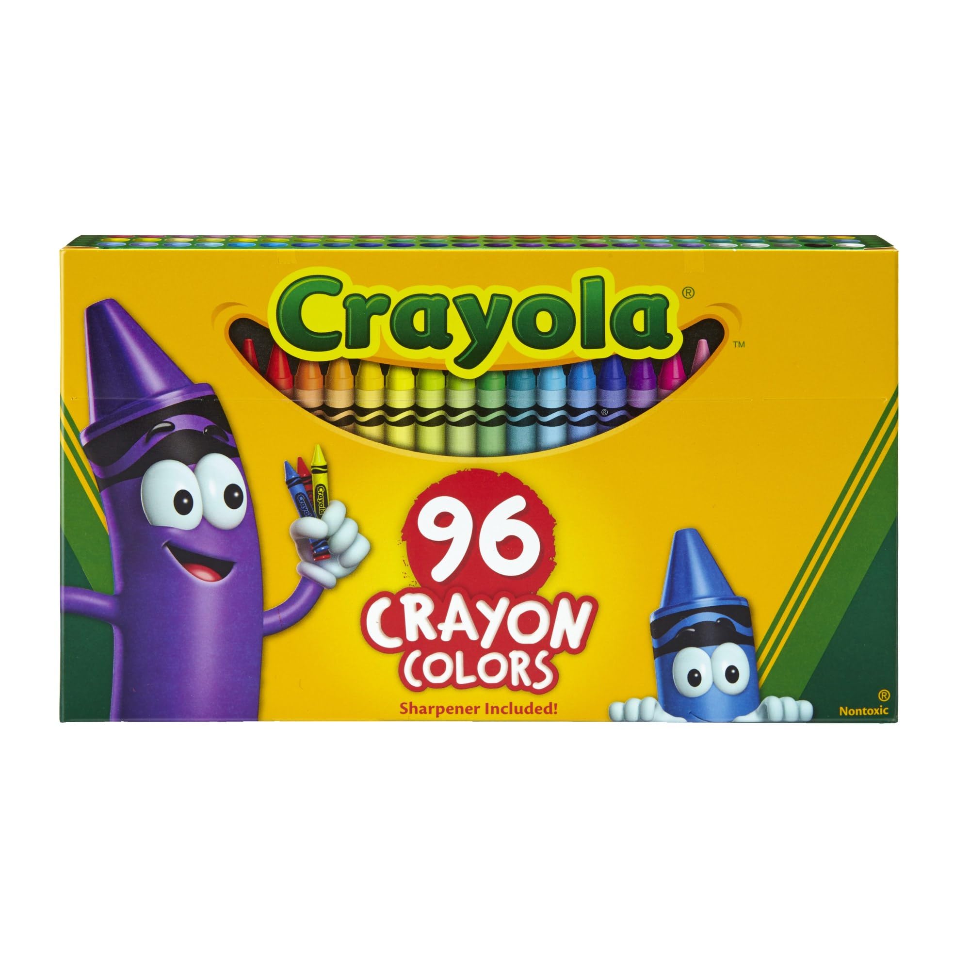 Crayola Classic Color Crayons in Flip-Top Pack with