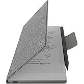 E NET-CASE Case for Remarkable Paper Pro Move 7.3", Premium Leather Folio with Auto Wake/Sleep | Skin Touch Leather Cover | Microfiber Lining (Gary)