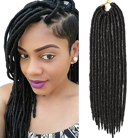 6packs Lot Faux Locs Crochet Twist Braids Synthetic Hair