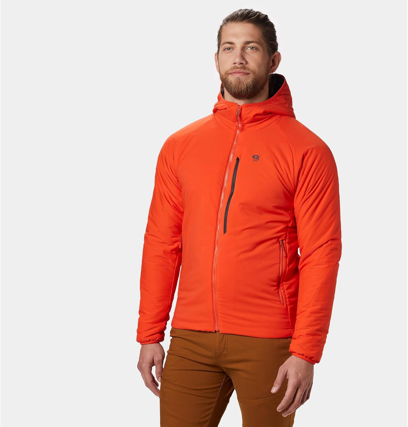 mountain hardwear kor strata insulated hoodie