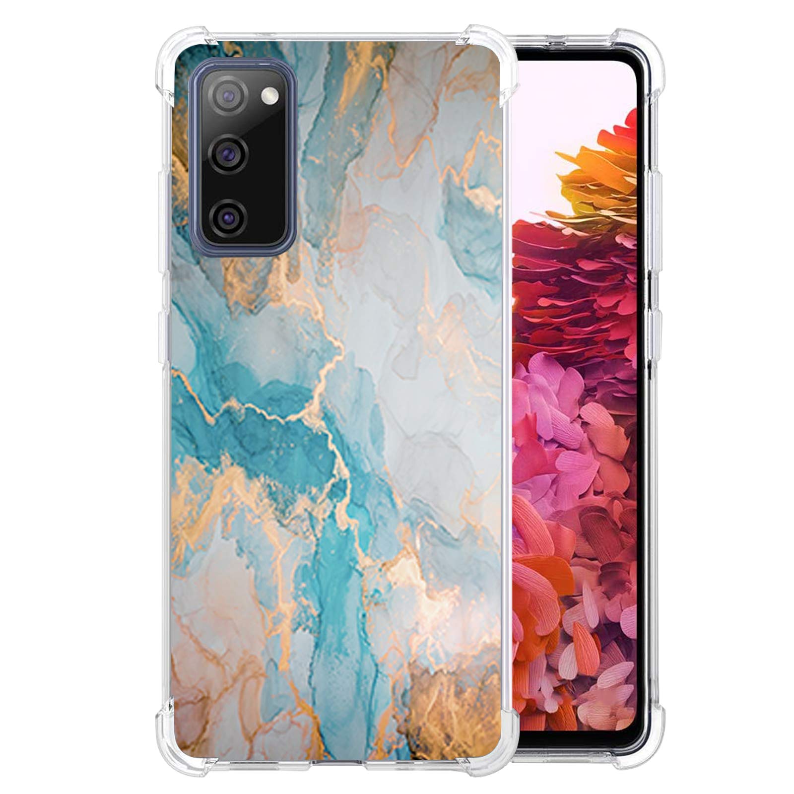 Marble Samsung Galaxy S Fe Case S Fe 5g Case For Galaxy S Fe Case Clear Tpu Silicone Slim Phone Case Protective Cover Shell Galaxy S Fe 5g Case Marble Cover For Galaxy S Fe Case 22