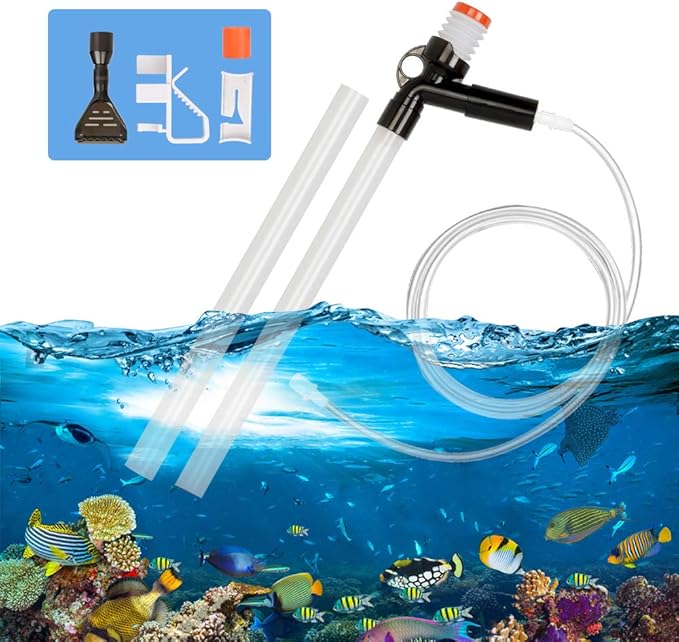 LOYLOV Aquarium Gravel Cleaner Fish Tank Vacuum Gravel