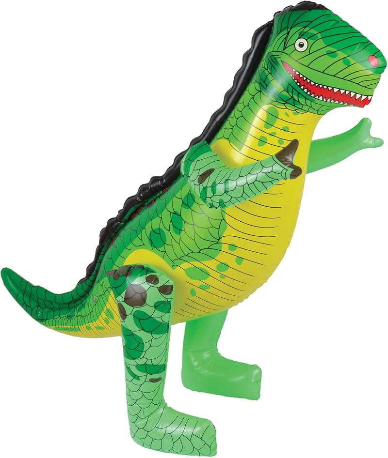 HENBRANDT Inflatable T-Rex Dinosaur 43cm Blow Up Tyrannosaurus Rex Party Toy