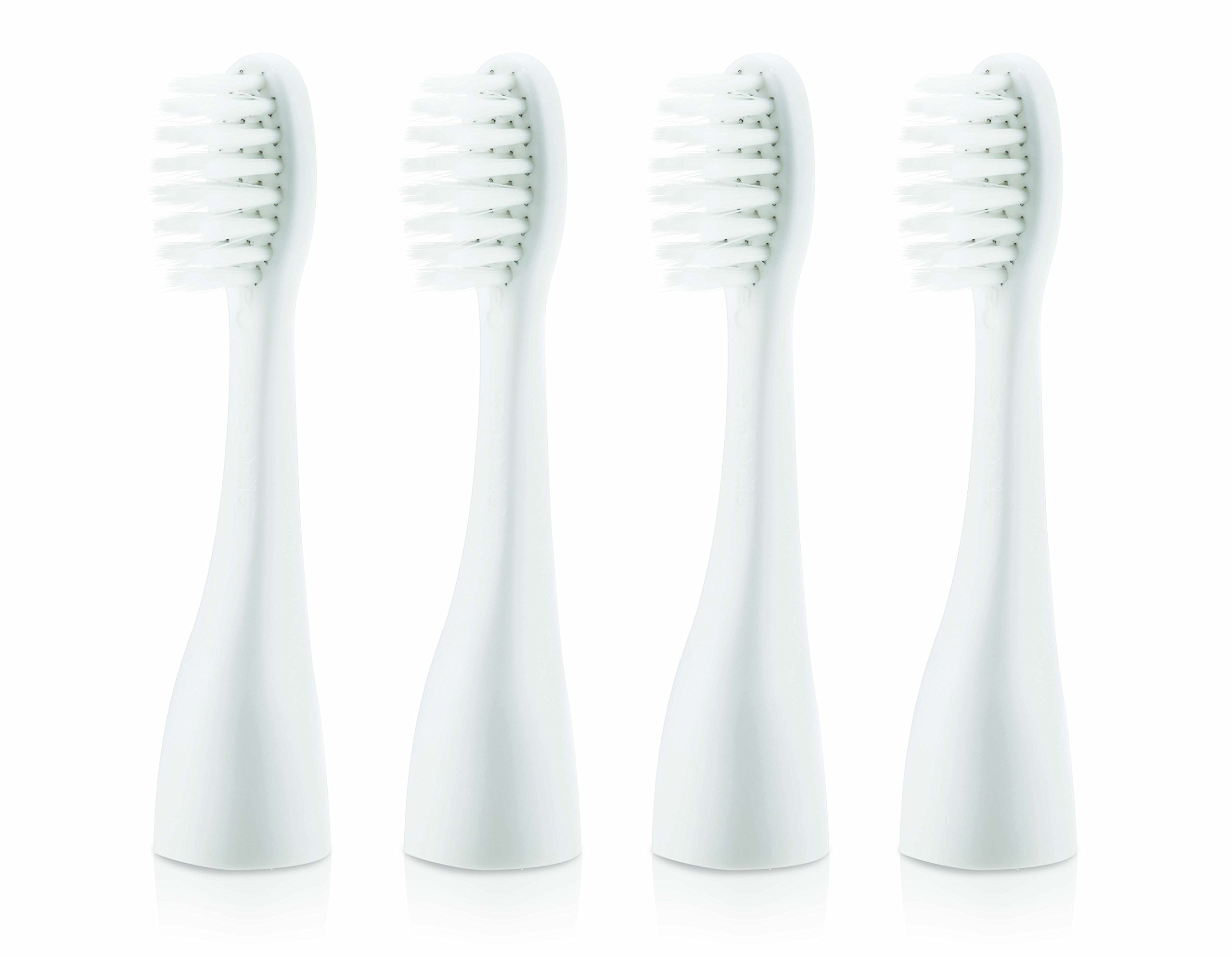 Vibrating Toothbrush Replacement Heads, Pack of 4